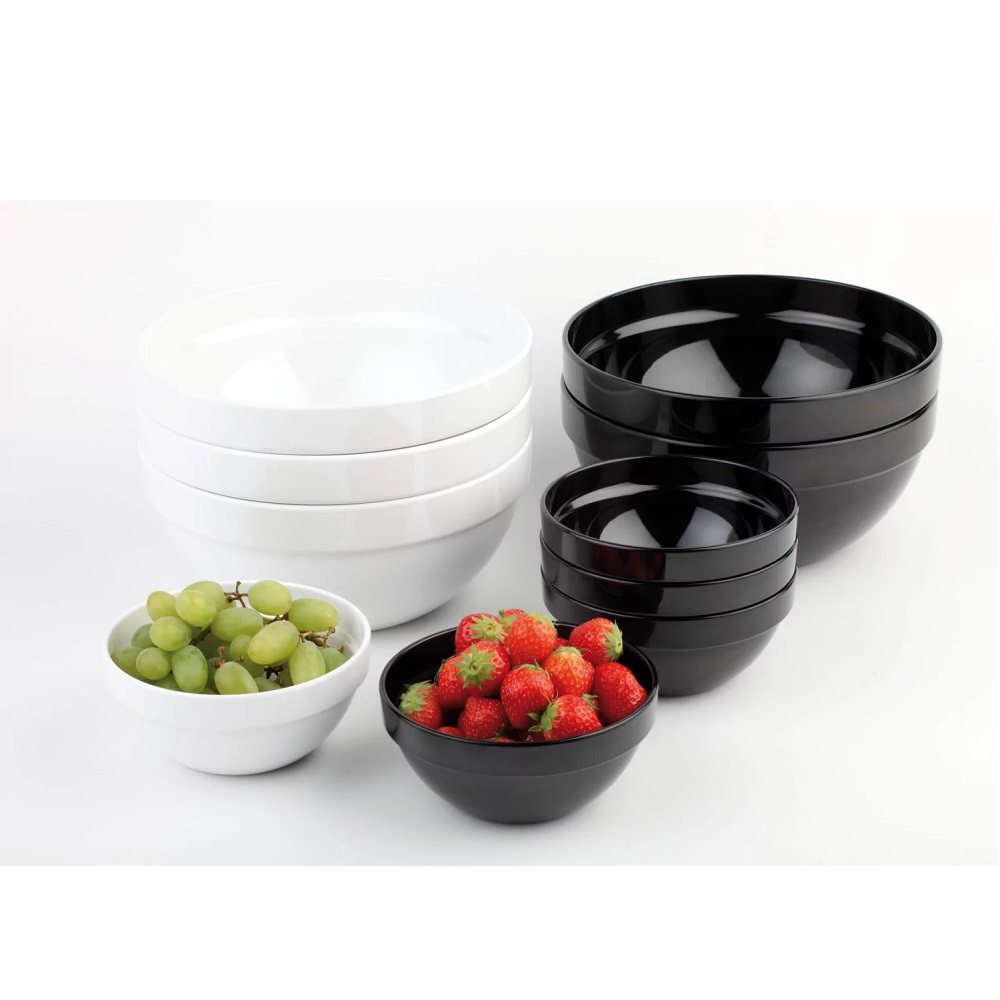 Μπολ-Ντιπ Άσπρο Μελαμίνης 250ml Ø12xH5,5cm Casual APS Bar Supply 27.83698 - 2