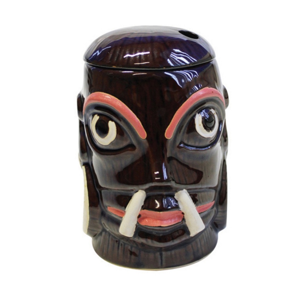 Ποτήρι Με Καπάκι Κεραμικό Cocktail 690ml Ø11xH16cm Indian Tiki APS Bar Supply 28.00223 - 