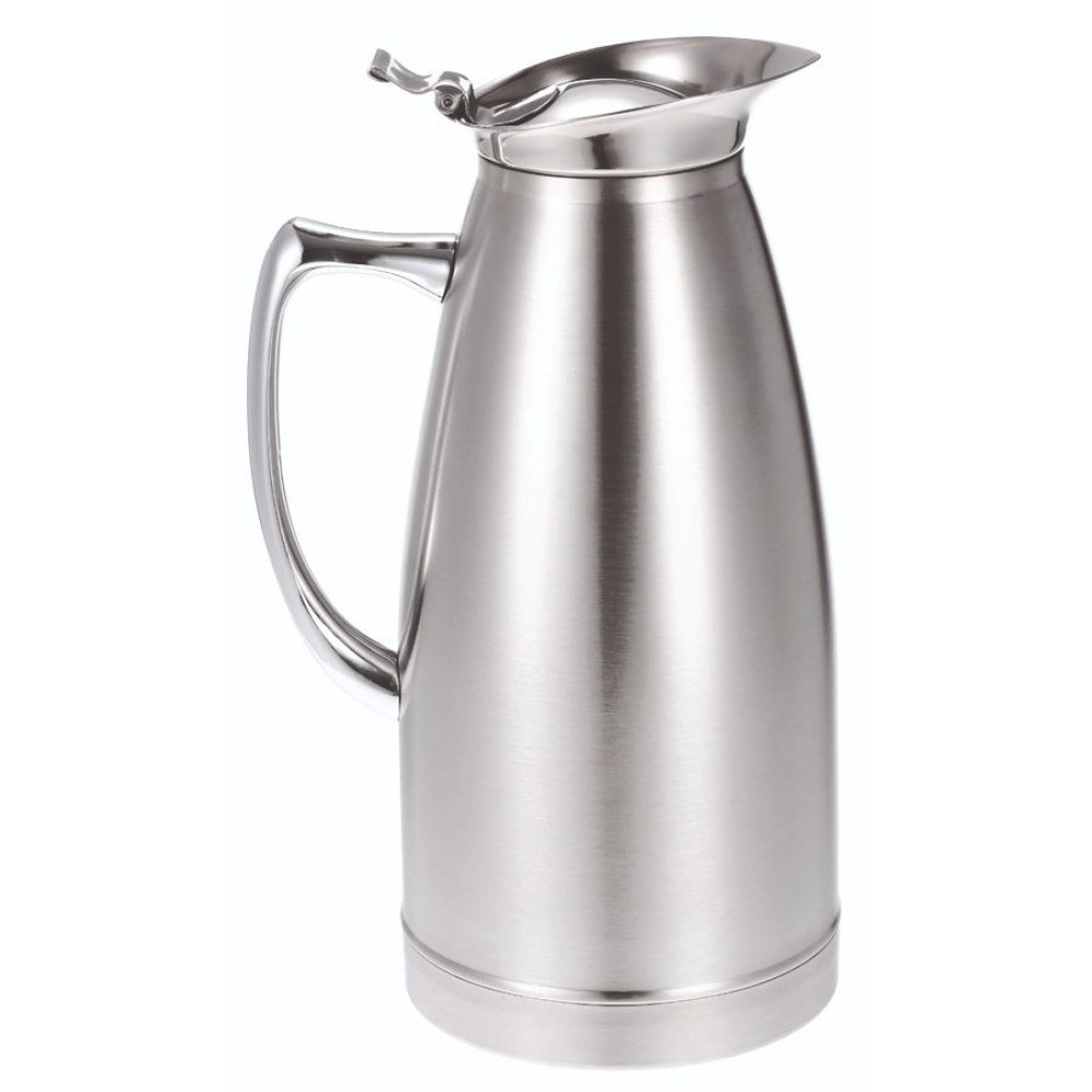 Κανάτα Θερμός Ανοξείδωτος Χάλυβας 0.75Lt 19.5cm Inox GTSA 21-9075 - 