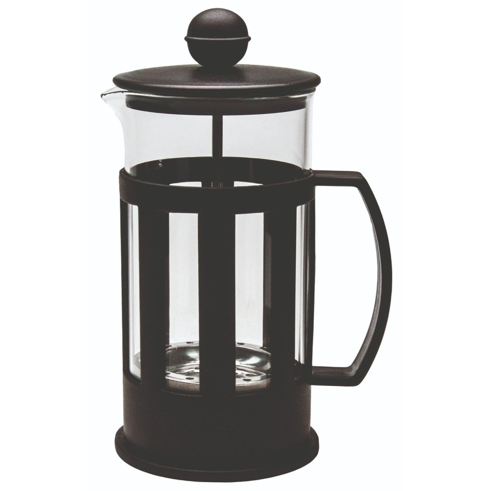 Καφετιέρα Με Έμβολο Γυαλί Πλαστικό 350ml 17cm Μαύρη GTSA 23-1002 - 