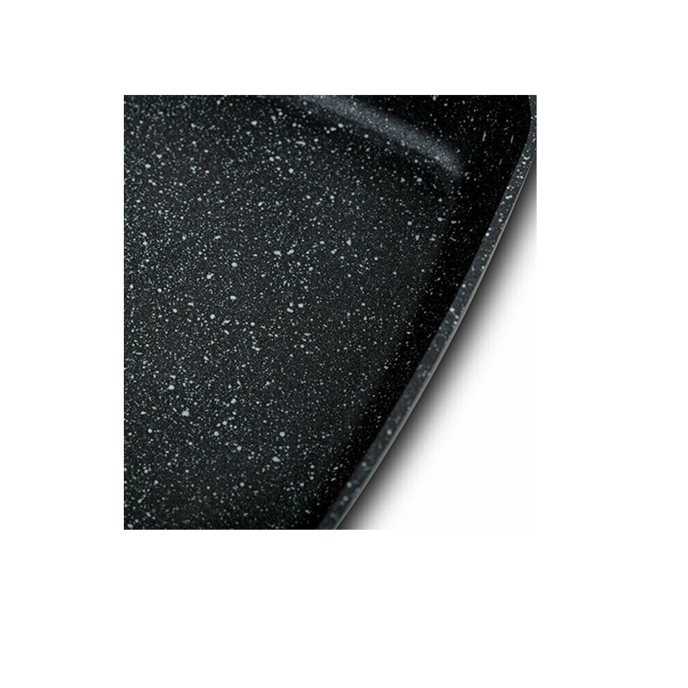 Τηγάνι Τετράγωνο Αλουμινίου Αντικολλητικό Stone 28cm Funtzio NAVA 10-195-003 - 4