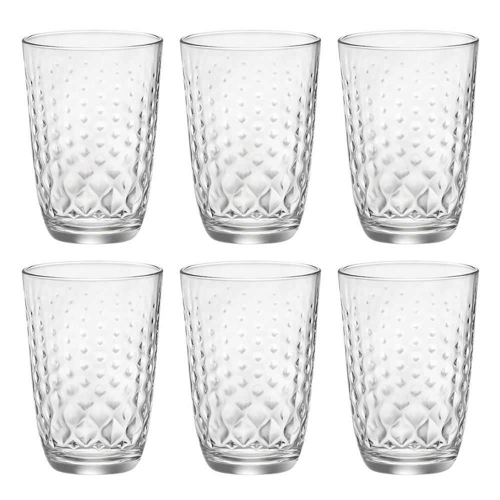 Ποτήρι Long Drink Γυαλί 39cl 12cm Glit Bormioli Rocco 10-580213 - 1