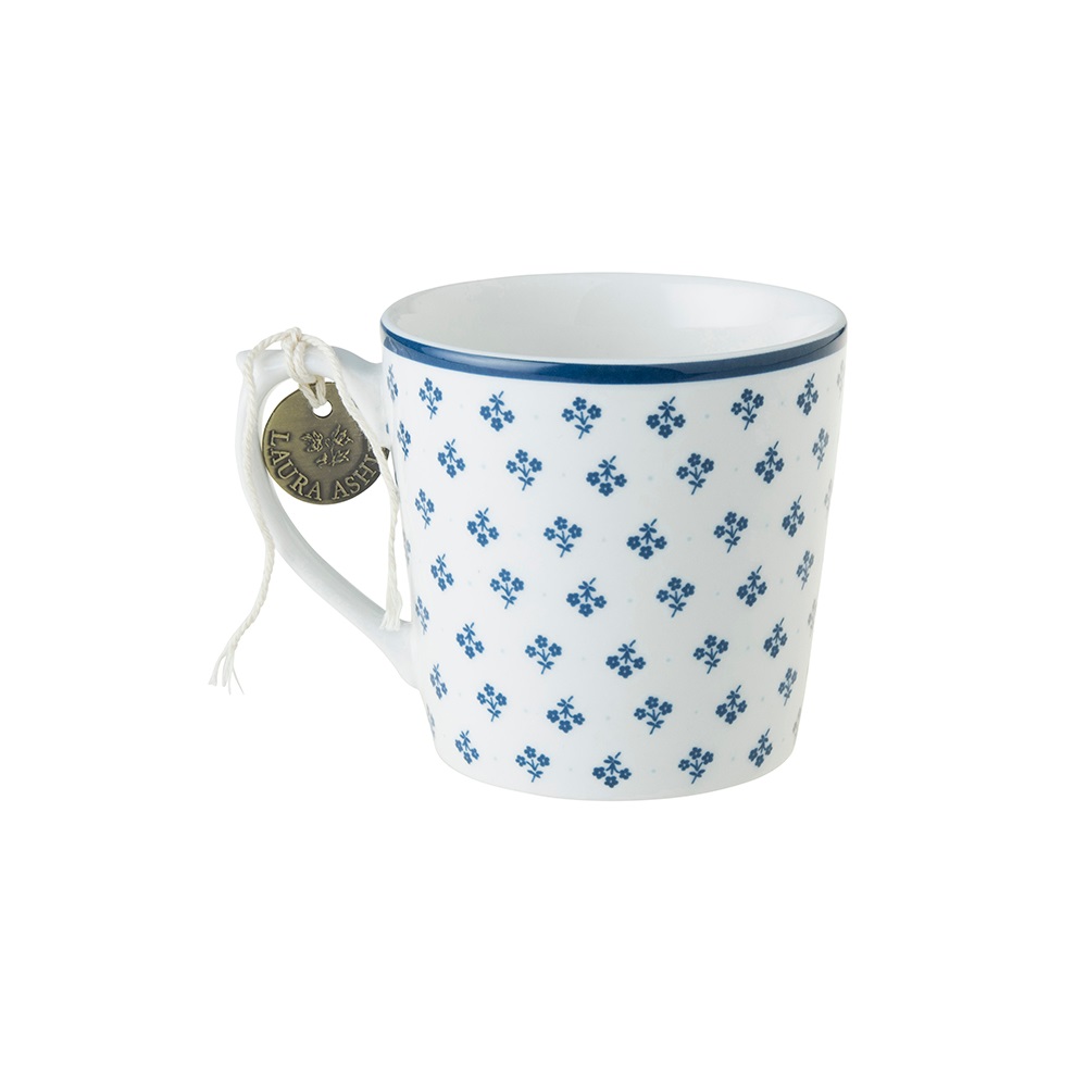 Κούπα Πορσελάνης 220ml Λευκή – Μπλε Petit Fleur Blueprint Laura Ashley LA178242 - 2