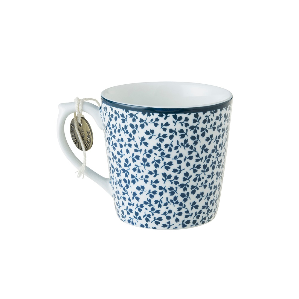 Κούπα Πορσελάνης 220ml Λευκή – Μπλε Floris Blueprint Laura Ashley LA178245 - 4