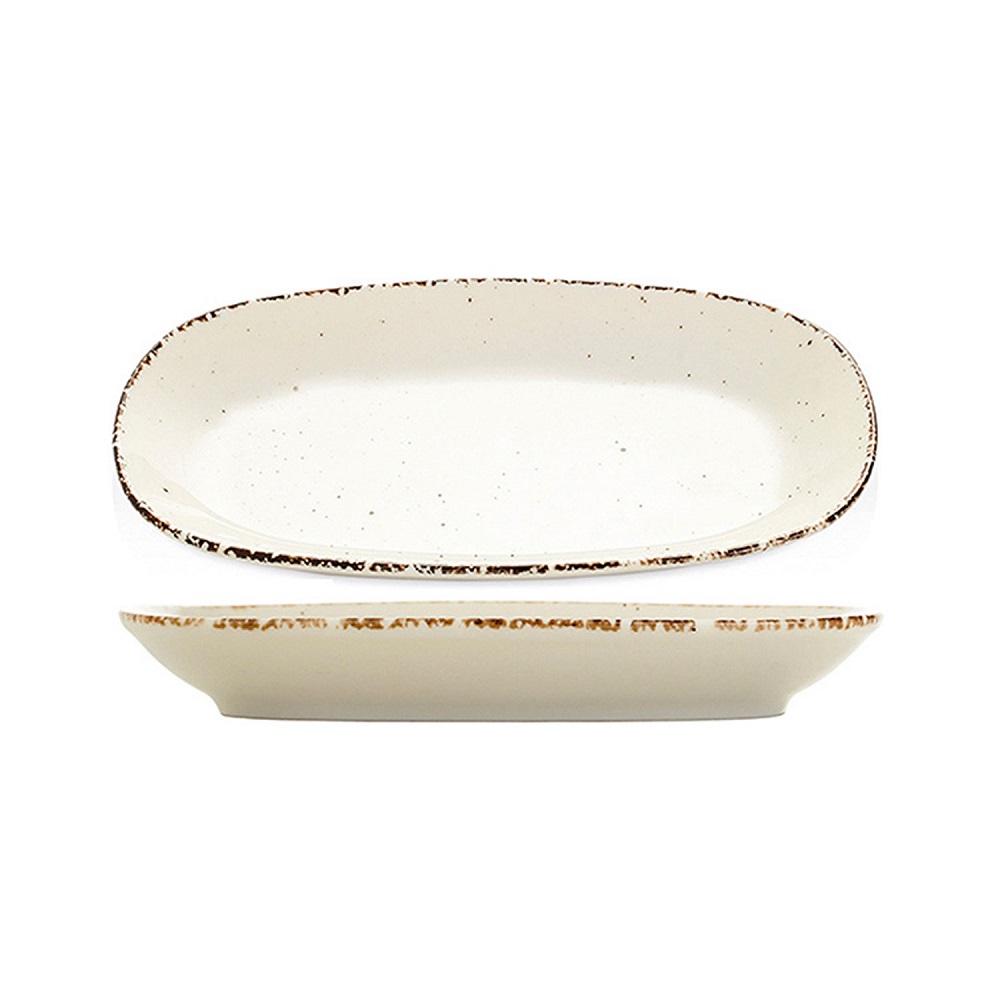 Πιατέλα Πορσελάνης 24x14cm Side Gural 52.85036 - 