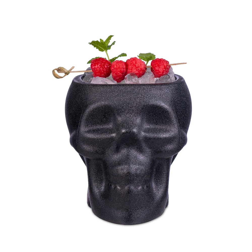 Ποτήρι Κεραμικό Cocktail 400ml Ø9,5xH11,3cm Tiki Skull Genware 34.60270 - 2