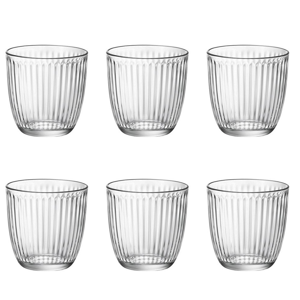 Ποτήρι Γυάλινο Water 290ml Ø8,5xH8,5cm Line Bormioli Rocco 00.10202 - 3