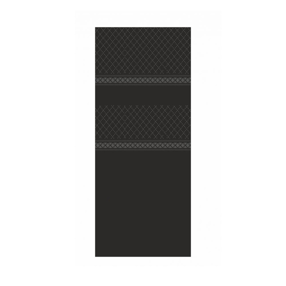 Χαρτοπετσέτες Πολυτελείας Slim Φάκελος Μαύρες 2 Φύλλων 120τμχ Finezza 4Σ-ΑΤ-01 - 