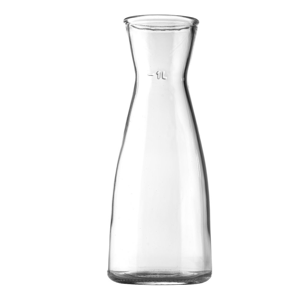 Καράφα Γυάλινη Διάφανη 1000ml Ø10,4xH26cm Ossa Uniglass 65110 - 1