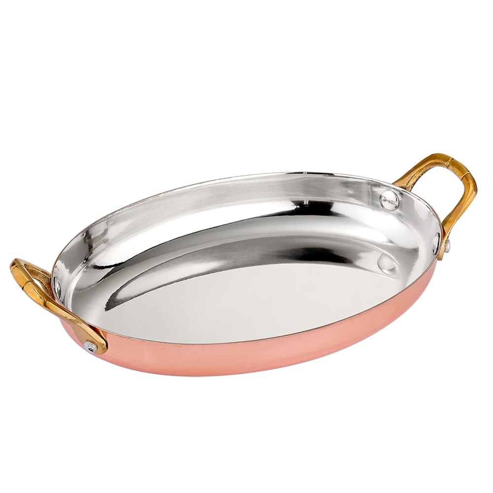 Σαγάνι Οβάλ Inox Bronze 19cm Νο.1005 X.M.Casa 0861005 - 