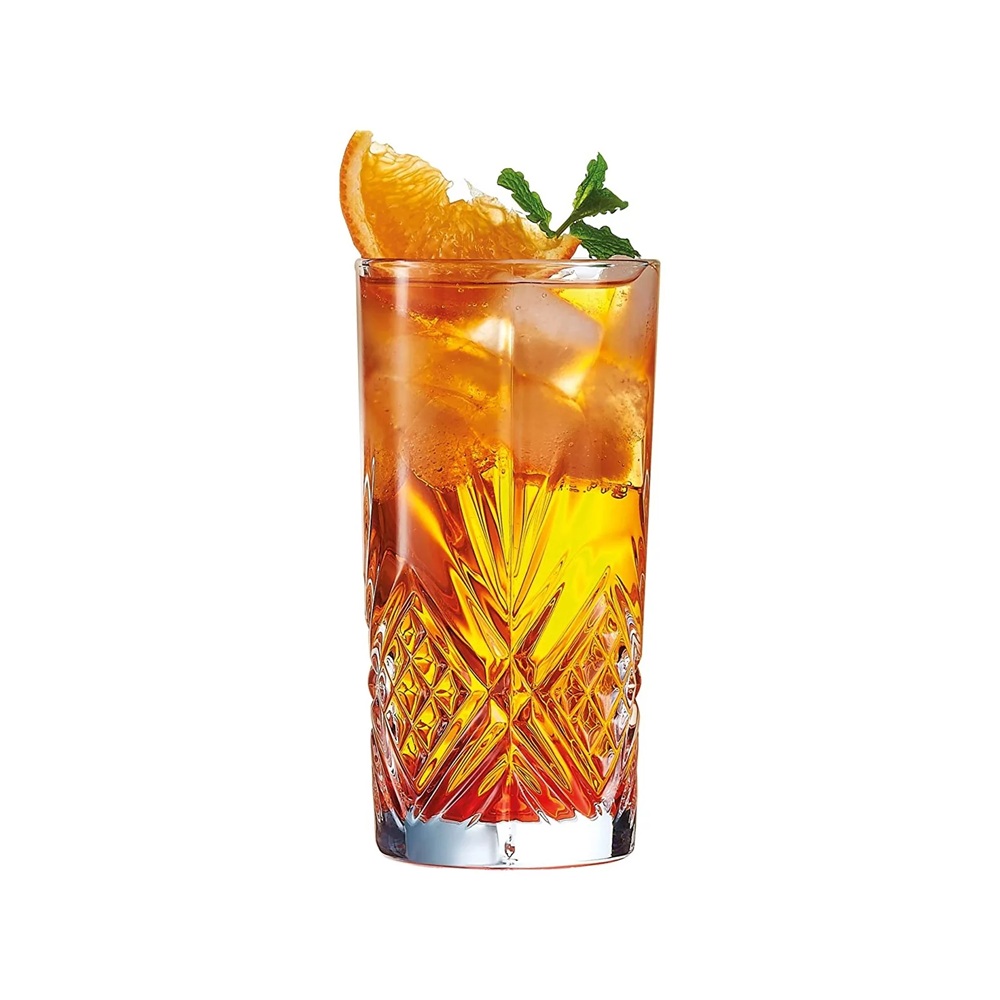Ποτήρι Νερού/Long Drink Γυάλινο Broadway 38cl Ø7.5x14.5cm Arcoroc 0592674 - 2