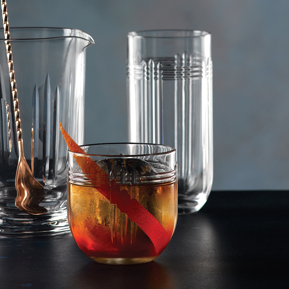 Ποτήρι Old Fashioned Γυάλινο 290ml Ø8,5x8cm The Gats Onis 37.26982 - 3