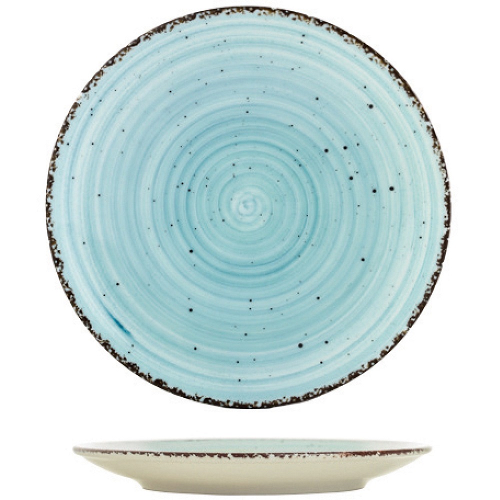 Πιάτο Coupe Ρηχό Πορσελάνης Φ21cm Turquoise Avanos Gural 52.85052 - 1