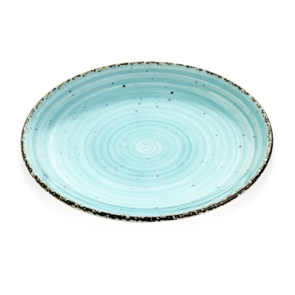 Πιάτο Coupe Ρηχό Πορσελάνης Φ21cm Turquoise Avanos Gural 52.85052 - 2