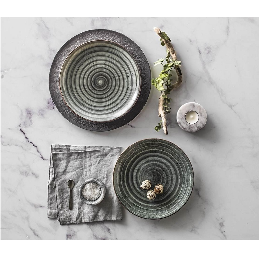 Πιάτο Coupe Ρηχό Πορσελάνης Φ30cm Anthracite Avanos Gural 52.85095 - 2