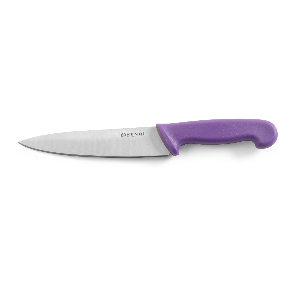 Μαχαίρι Chef 18cm Ανοξείδωτο Μώβ HACCP 842676 Hendi 30.40689 - 
