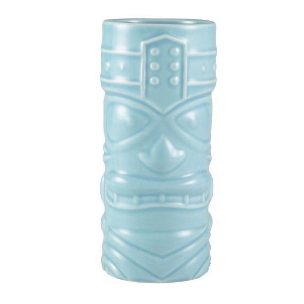 Ποτήρι Κεραμικό Cocktail Σιέλ 400ml Ø7,5xH16,5cm Tiki TKM400BL Genware 34.60073 - 1
