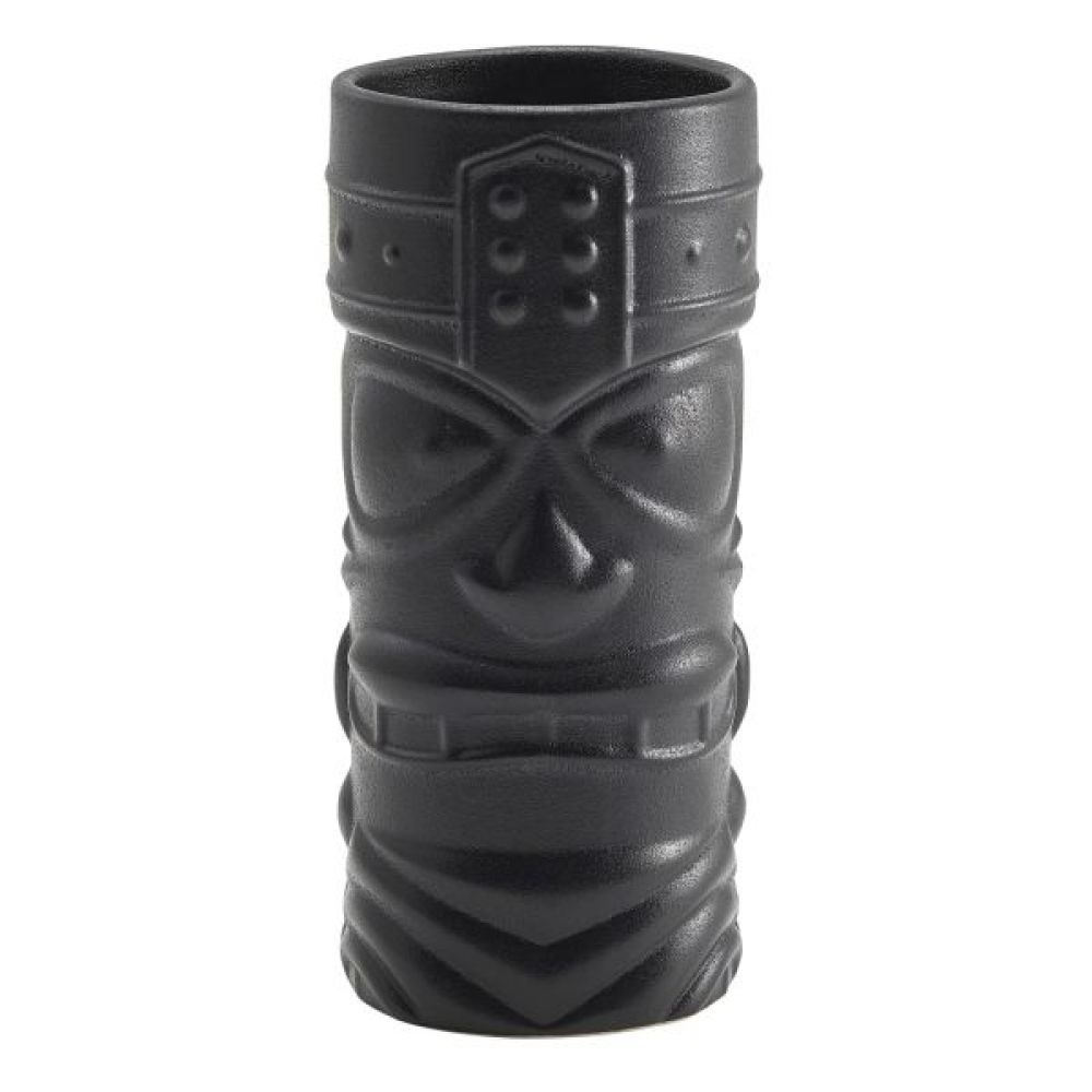Ποτήρι Κεραμικό Cocktail Μαύρο 400ml Ø7,5xH16,5cm Tiki TKM400CT Genware 34.60161 - 1