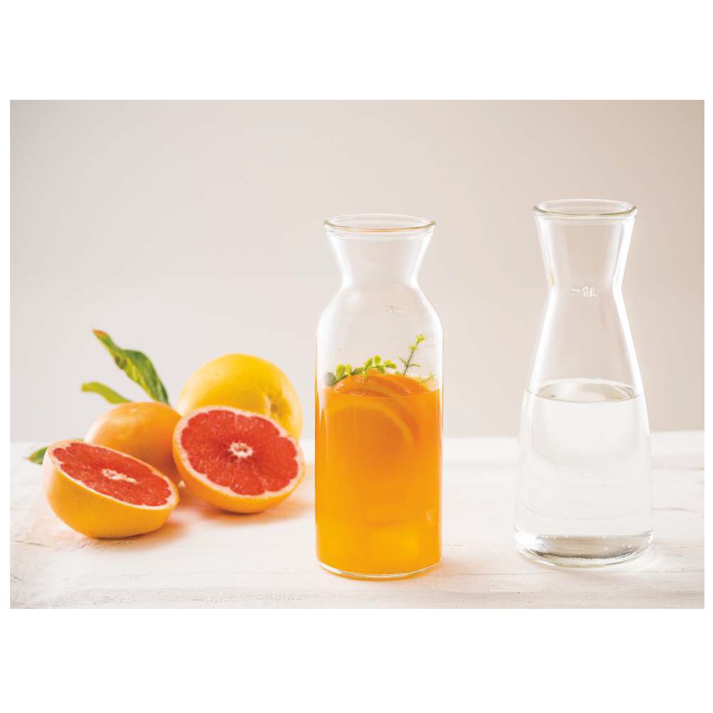 Κανάτα Γυάλινη Διάφανη 250ml Ø7,4xH16,8cm Ossa Uniglass 65125 - 2
