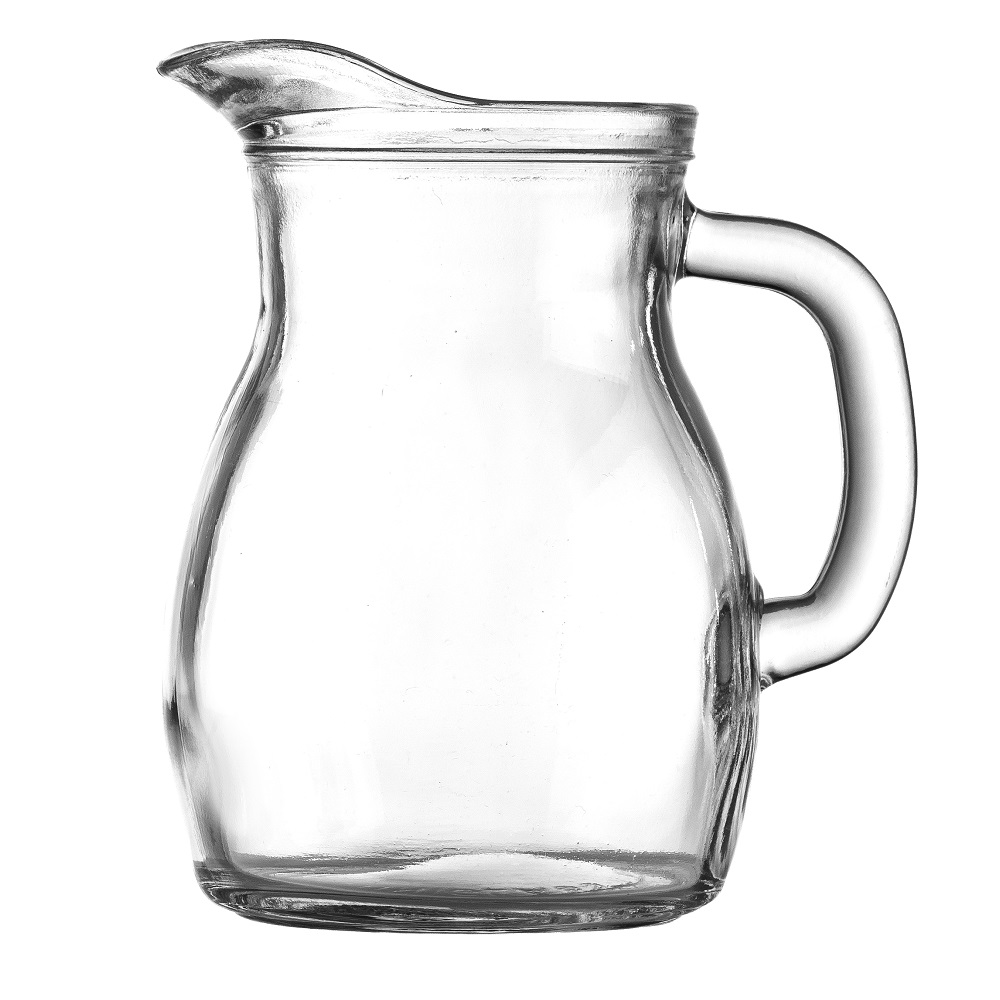 Κανάτα Γυάλινη Διάφανη 250ml Ø8xH11,6cm Bistrot Uniglass 39010 - 1