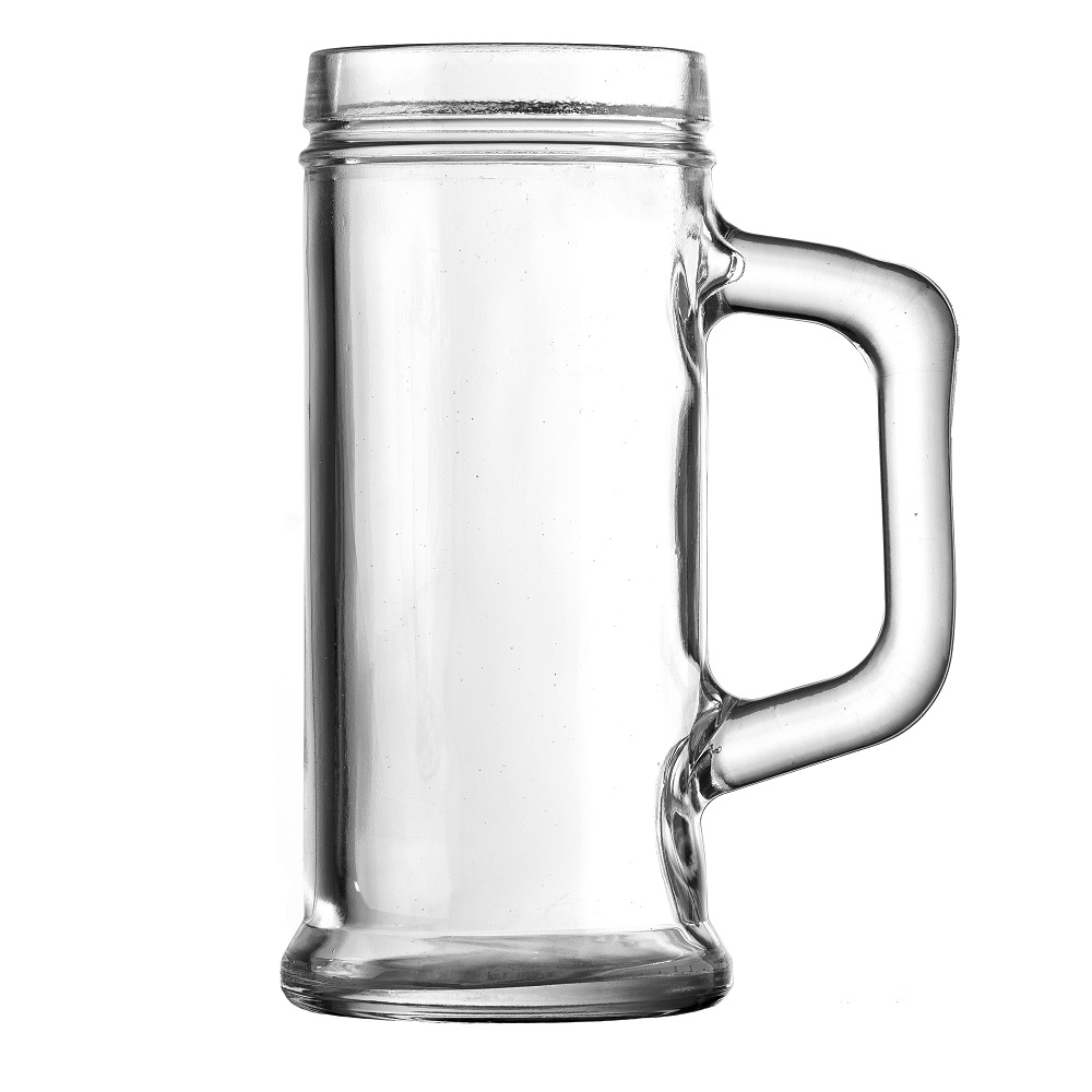 Ποτήρι Μπίρας Γυάλινο Διάφανο 500ml Ø8,7xH18cm Pure Uniglass 40802 - 1