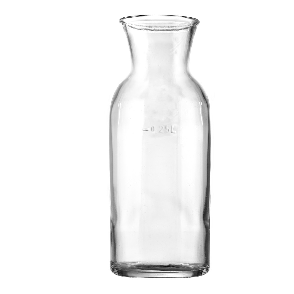 Καράφα Γυάλινη Διάφανη 250ml Ø6,7xH17,3cm Athos Uniglass 65325 - 1