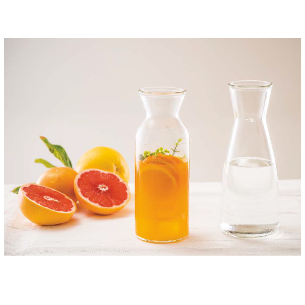 Καράφα Γυάλινη Διάφανη 250ml Ø6,7xH17,3cm Athos Uniglass 65325 - 2
