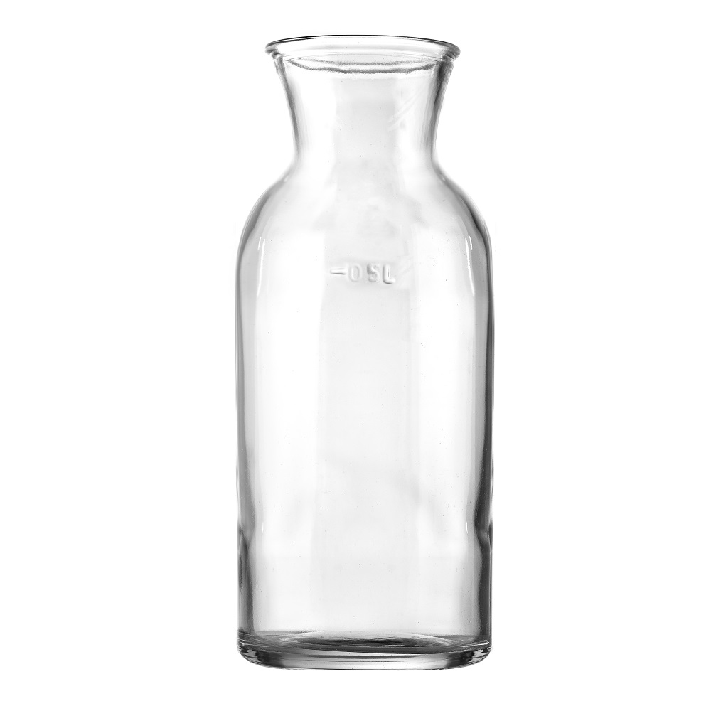 Καράφα Γυάλινη Διάφανη 500ml Ø8,2xH20,5cm Athos Uniglass 65350 - 1