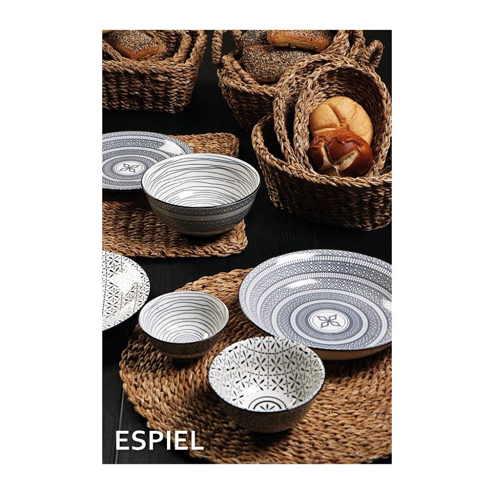 Ψωμιέρα Οβάλ Seagrass 24x18xH8cm Espiel KAG110 - 3