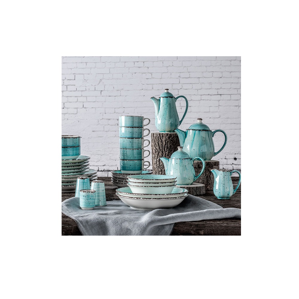 Πιάτο Pasta Βαθύ Πορσελάνης Φ26cm Turquoise Avanos Gural 52.85050 - 2