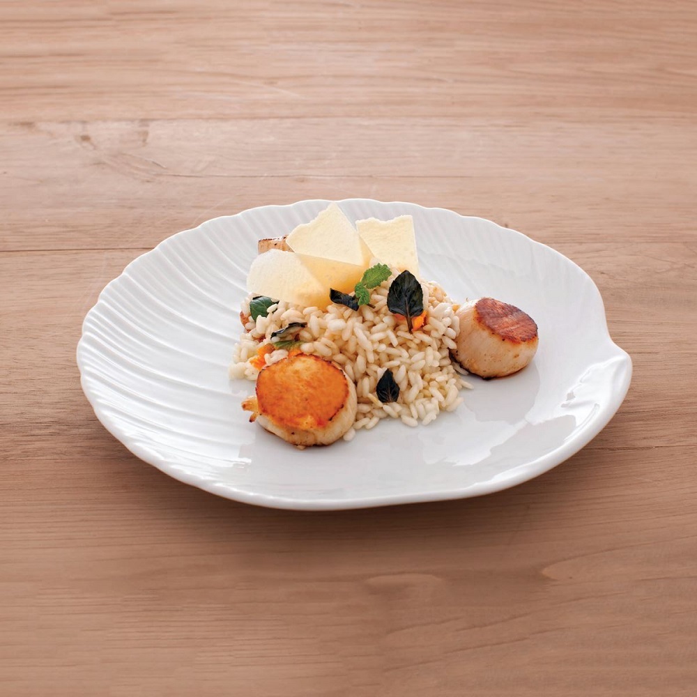 Πιατέλα Πορσελάνης "Κοχύλι" Ø34cm Sea Food Gural 52.84814 - 2