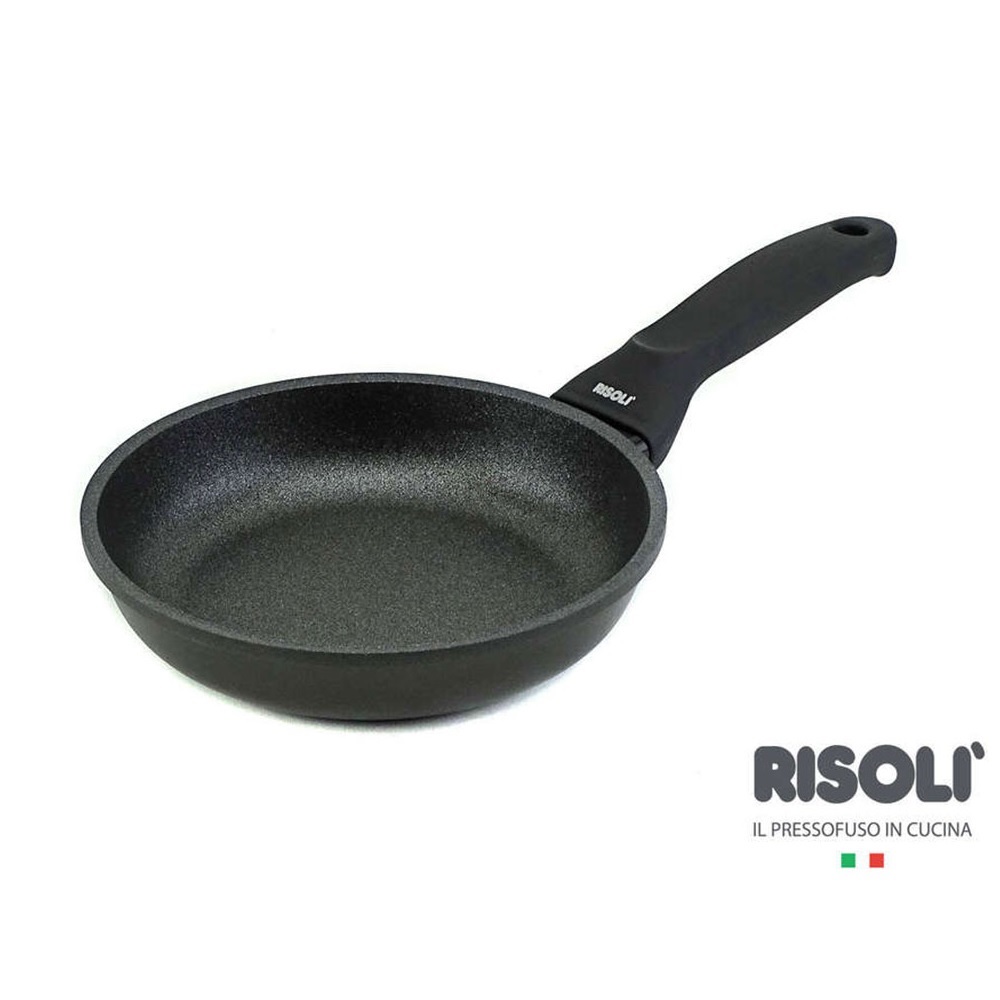 Τηγάνι Χυτού Αλουμινίου Φ24cm Αντικολλητικό BLACKplus Risoli 103BP/24 - 1