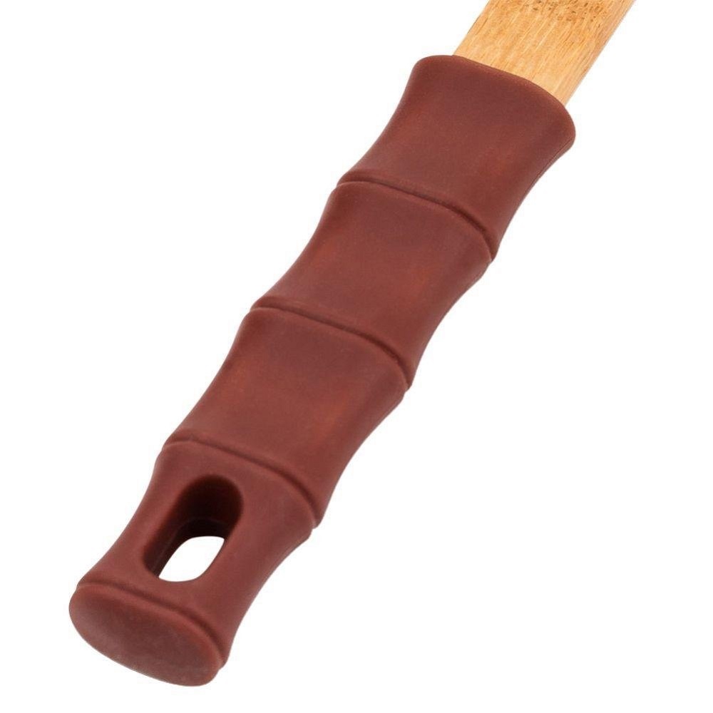 Σπάτουλα Ξύλινη 30,5cm Με Χερούλι Σιλικόνης Terrestrial 10-107-025 - 3