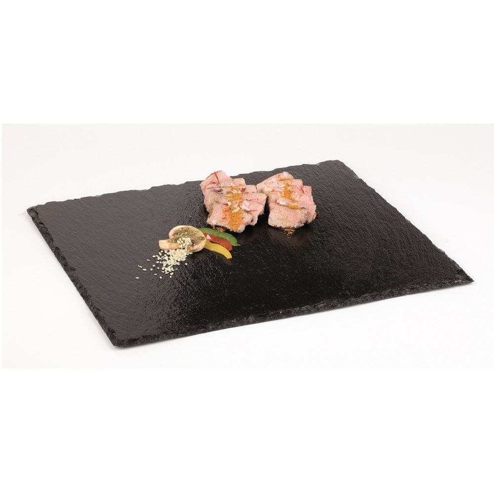 Πλάκα Σερβιρίσματος Φυσικής Πέτρας 26,5x20,5xH1cm APS Bar Supply 27.00942 - 2