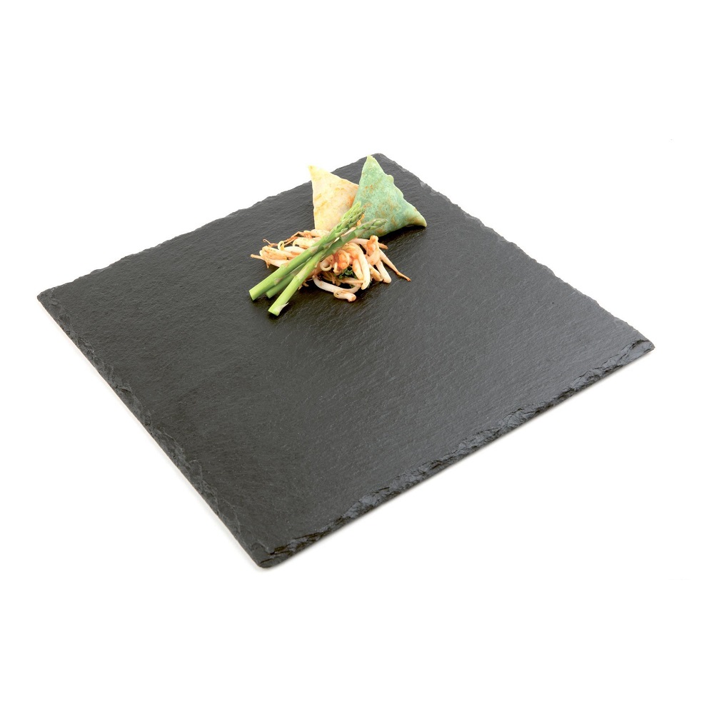 Πλάκα Σερβιρίσματος Φυσικής Πέτρας 30x30cm APS Bar Supply 27.00995 - 2