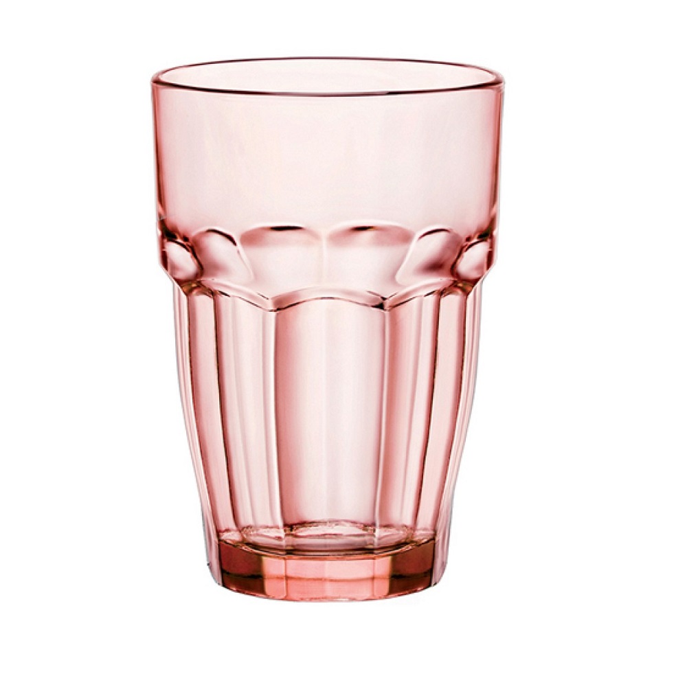 Ποτήρι Γυάλινο Long Drink 370ml Ø8,3xH12,1cm Rock Bar Peach  Bormioli Rocco 00.86021 - 1