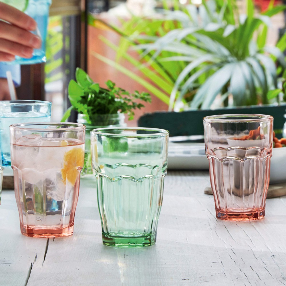 Ποτήρι Γυάλινο Long Drink 370ml Ø8,3xH12,1cm Rock Bar Peach  Bormioli Rocco 00.86021 - 2