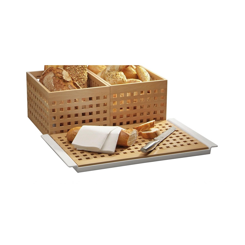 Δίσκος Κοπής Ψωμιού Ξύλινος 52x34xH2cm Bread Buffet APS Bar Supply 27.00953 - 3