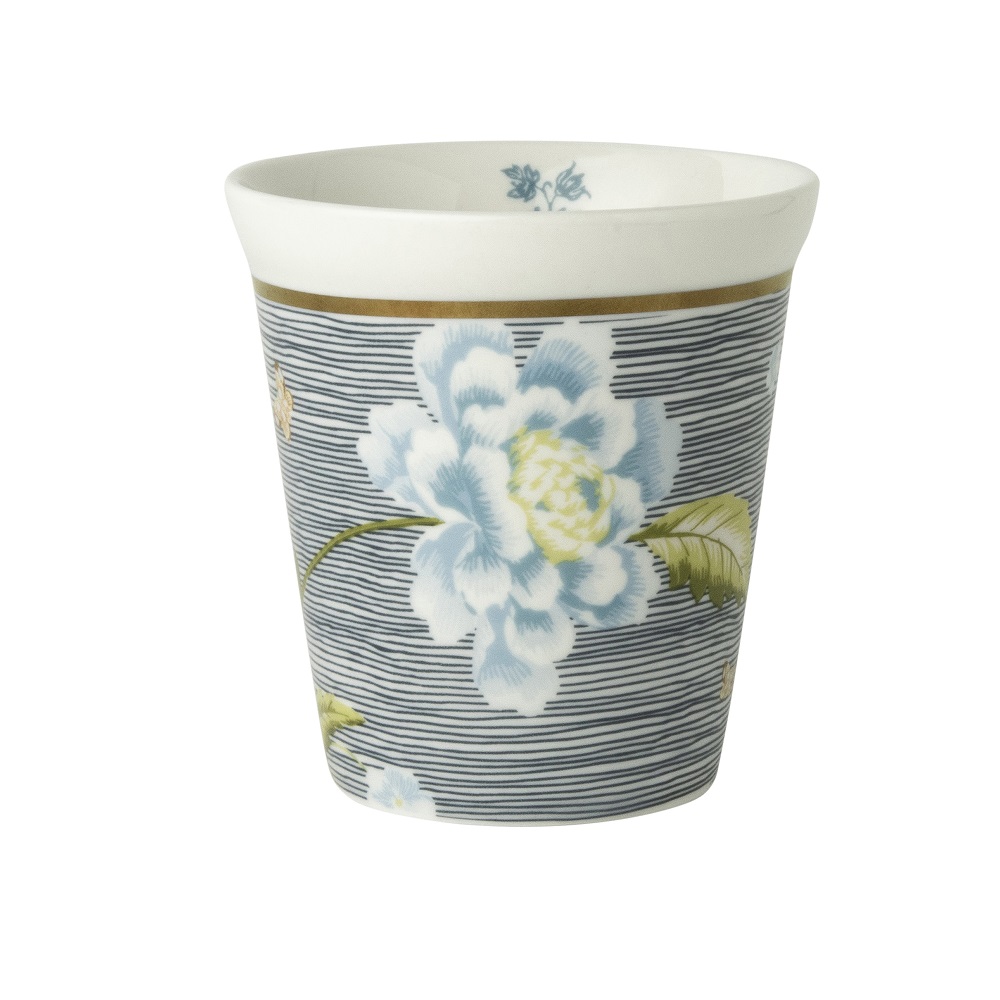 Κούπα Χωρίς Χεράκι Πορσελάνης 270ml Midnight Pinstripe Uni Heritage Laura Ashley LA180426 - 1