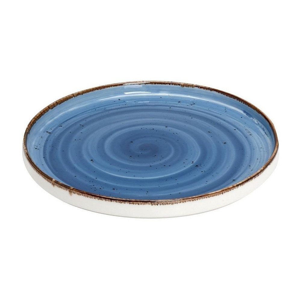 Πιάτο Ρηχό Πορσελάνης Nordic/Step 30εκ – Terra Blue Espiel TLF130 - 