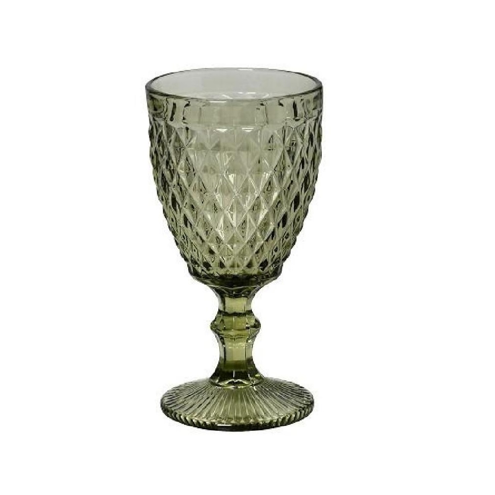 Ποτήρι Γυάλινο Νερού Πράσινο 280ml Φ9xH17cm Tristar Espiel TIR104 - 1