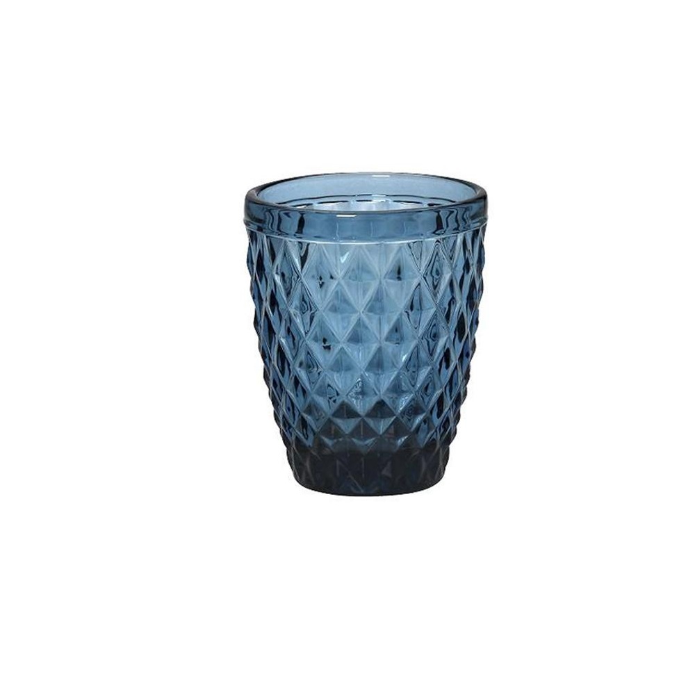 Ποτήρι Γυάλινο Whiskey Μπλε 220ml Φ8xH10cm Tristar Espiel TIR111 - 1