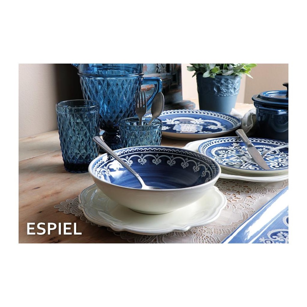 Ποτήρι Γυάλινο Whiskey Μπλε 220ml Φ8xH10cm Tristar Espiel TIR111 - 3