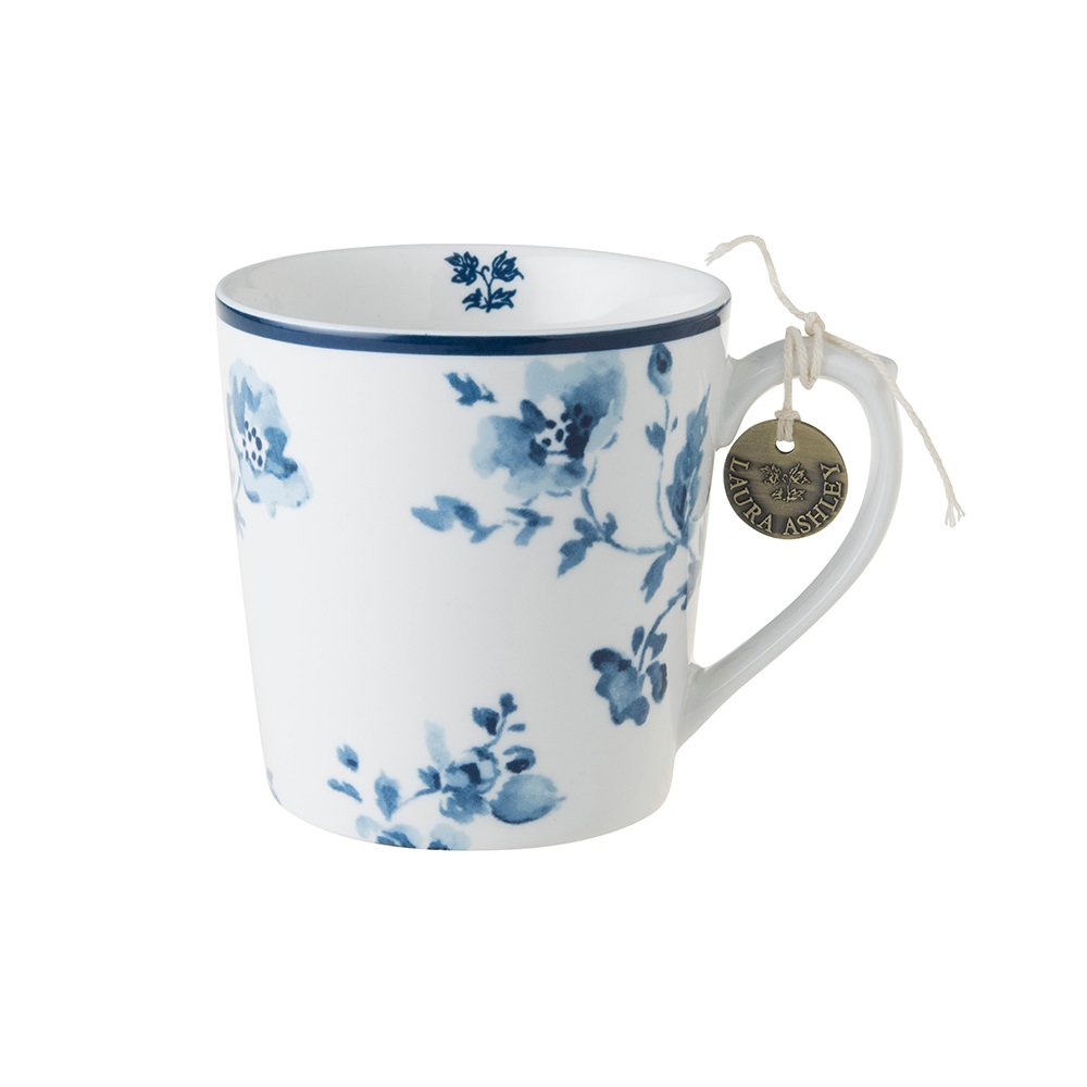 Κούπα Πορσελάνης 320ml Λευκή – Μπλε China Rose Blueprint Laura Ashley LA178235 - 1