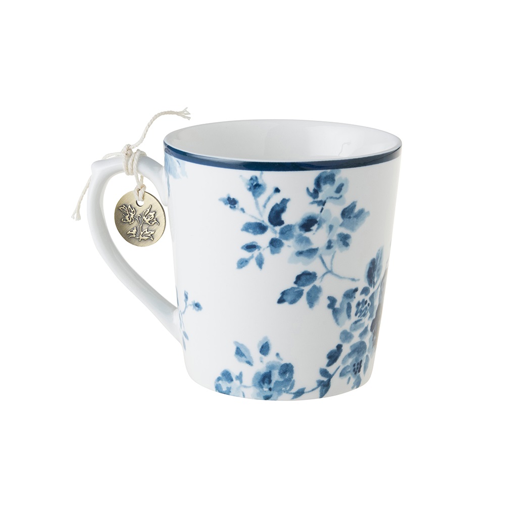 Κούπα Πορσελάνης 320ml Λευκή – Μπλε China Rose Blueprint Laura Ashley LA178235 - 2