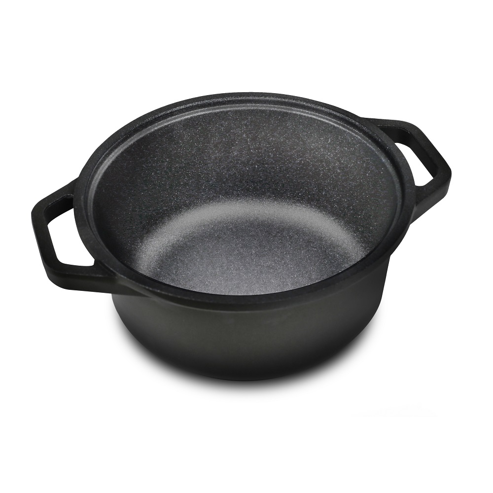 Χύτρα Χυτού Αλουμινίου Φ24cm 3,5Lt Αντικολλητική BLACKplus Risoli 97BP/24 - 2