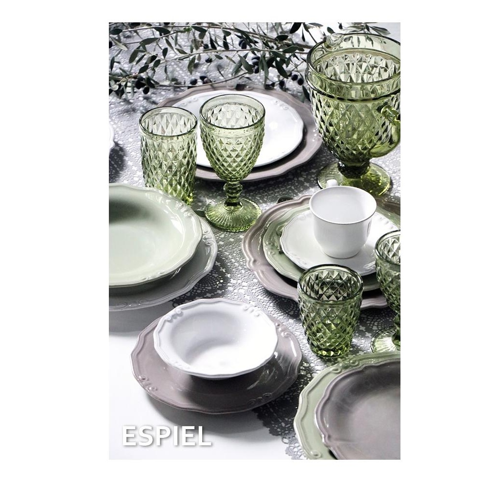 Ποτήρι Γυάλινο Whiskey Πράσινο 220ml Φ8xH10cm Tristar Espiel TIR110 - 2