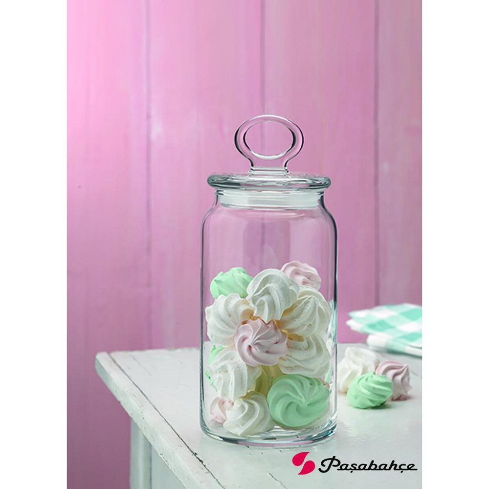 Δοχείο Γυάλινο Με Καπάκι 1130ml Ø8xH17,8cm Kitchen Slim Pasabahce SP96761G1 - 4