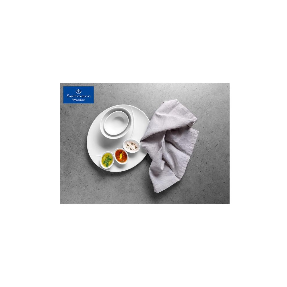 Μπολ Πορσελάνης Οβάλ Λευκό 21x17,9xH8cm Meran Seltmann 001.004419 - 4