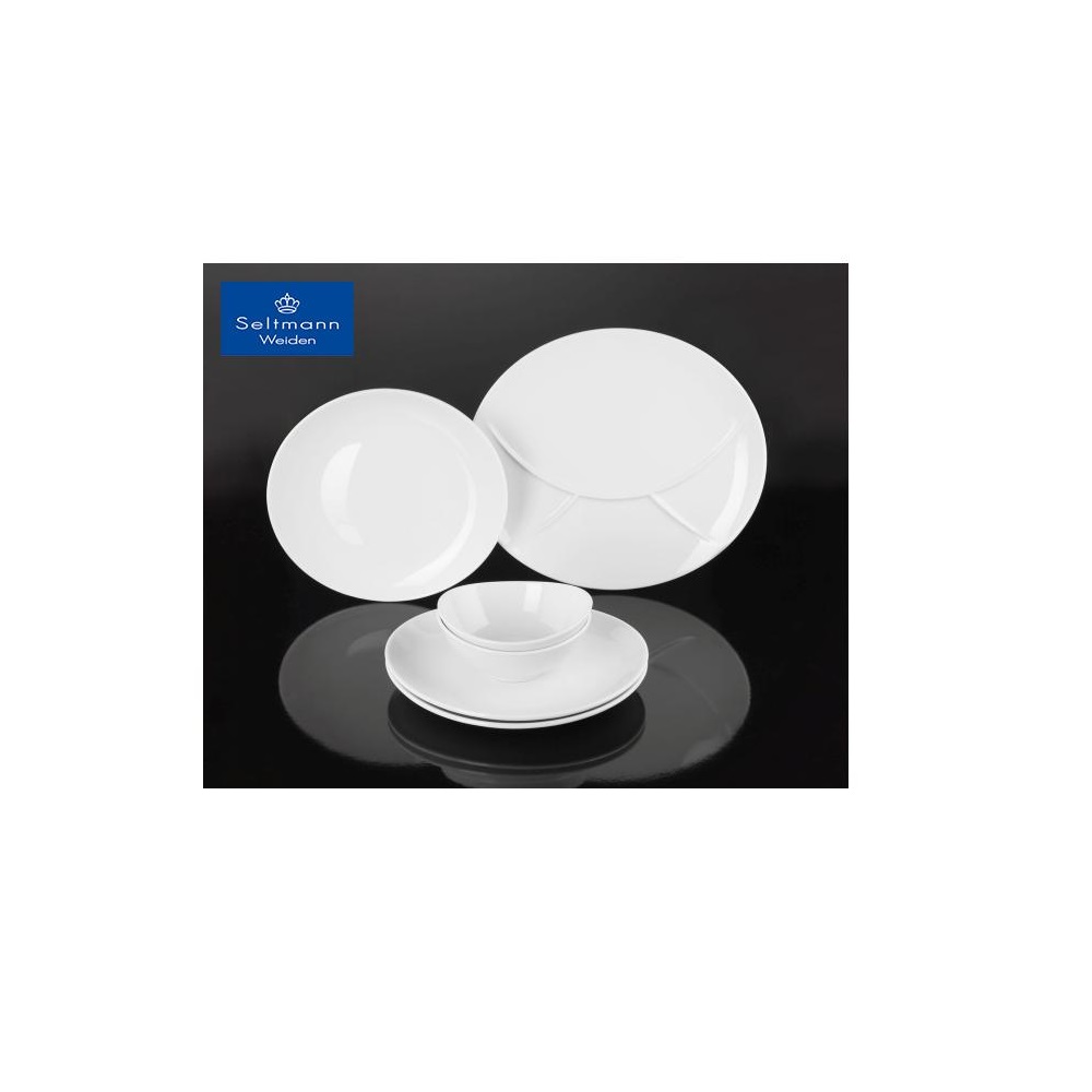 Μπολ Πορσελάνης Οβάλ Λευκό 25,5x21,6xH9,6cm Meran Seltmann 001.004420 - 2